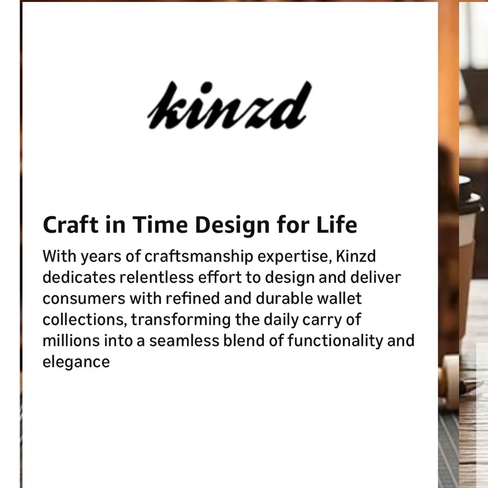 kinzd Money Clip, Front Pocket Wallet, Leather RFID Blocking thin Wallet - Picture 11 of 11